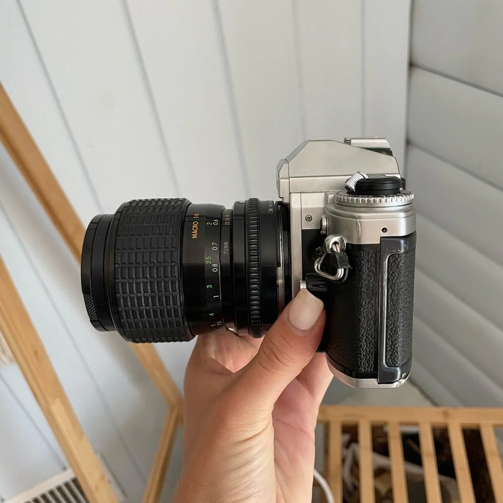 Nikon FG 35mm Film Manual Camera with Ultra Sharp Sigma 35-70mm f/2.8-4